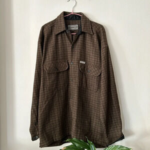 POINT  ZERO Long Sleeve Sherpa Lined 60% Wood